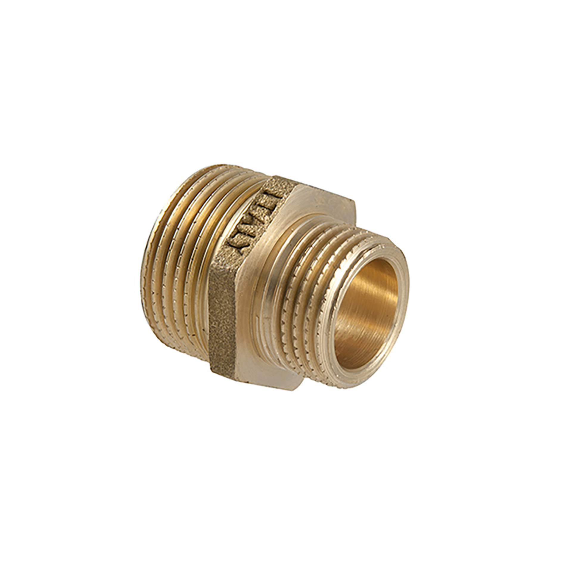 REDUCEERNIPPEL MESSING 6245 1"MX3/4M