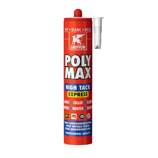 LIJMEN POLYMAX HIGH TACK EXPRESS WIT 435G L221