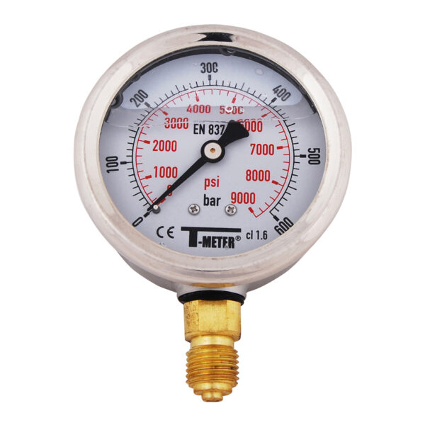 RADIALE GLYCERINE GEVULDE MANometer 6314G 16BAR