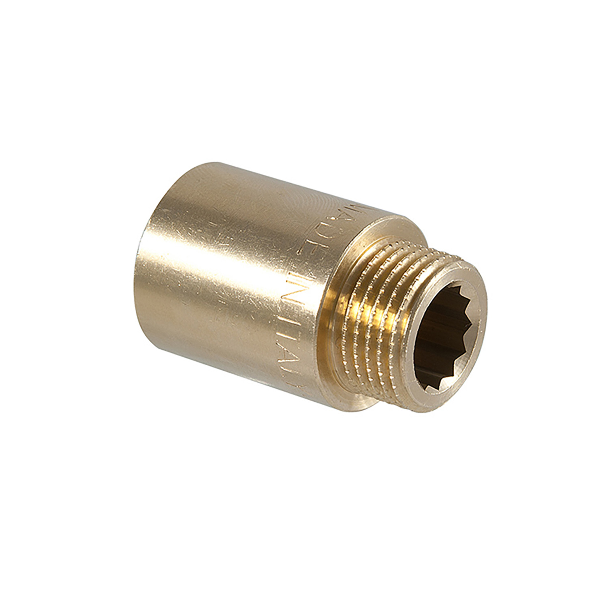 PIÈCE D'EXTENSION LAITON 6529 3/4X80MM