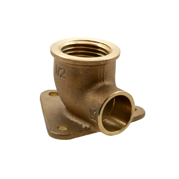 GAS MUURPLAAT MESSING 8471 1/2VRX12