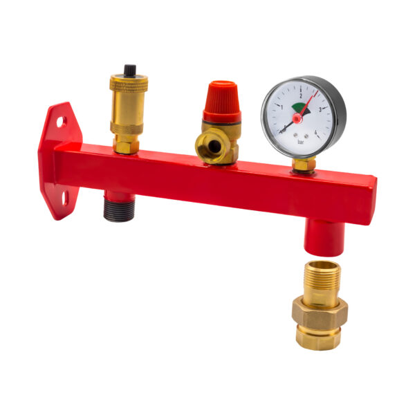 SUPPORT VASE D'EXPANSION CHAUFFAGE 3/4 M/F PRÉ-ASSEMBLÉ