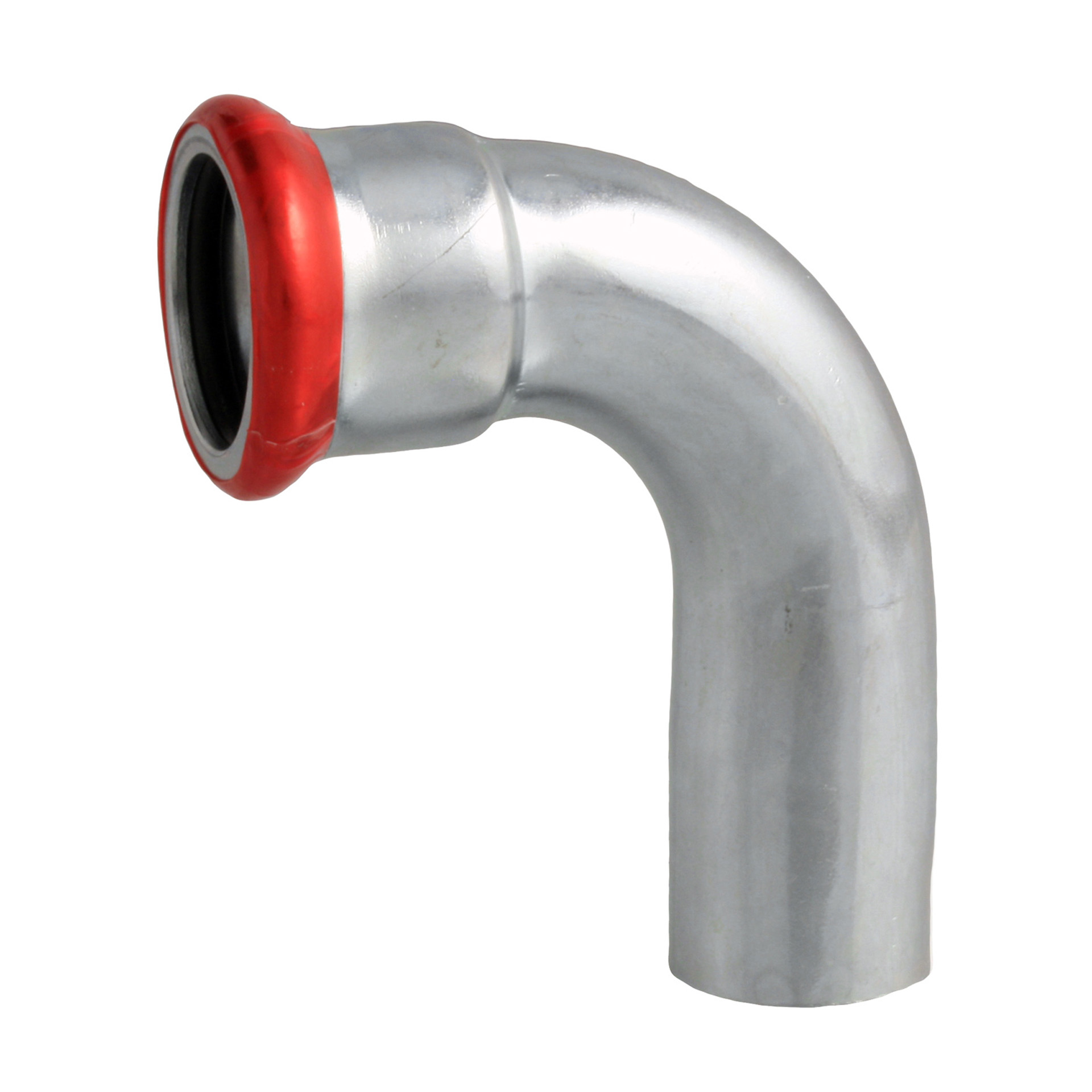 PRESSE ACIER GALVANISÉ 'M' PUSH-IN COUDE 90° 22 MM.M. VR.C21ZELBP