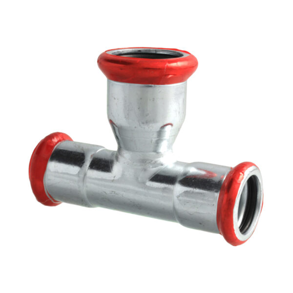 PRESS GEGALVANISEERD STAAL 'M' TEE 15X22X15 C44ECLBP