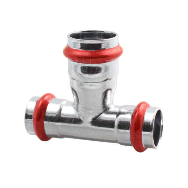 PRESSE ACIER GALVANISÉ 'V' TEE 22X28X22 C44FEVILBP