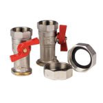 KIT POMPE 6/4 D2152 VALVE 5/4+VALVE AVEC CLAPET ANTI-RETOUR 5/4+2 ECROUS 6/4+2 JOINTS