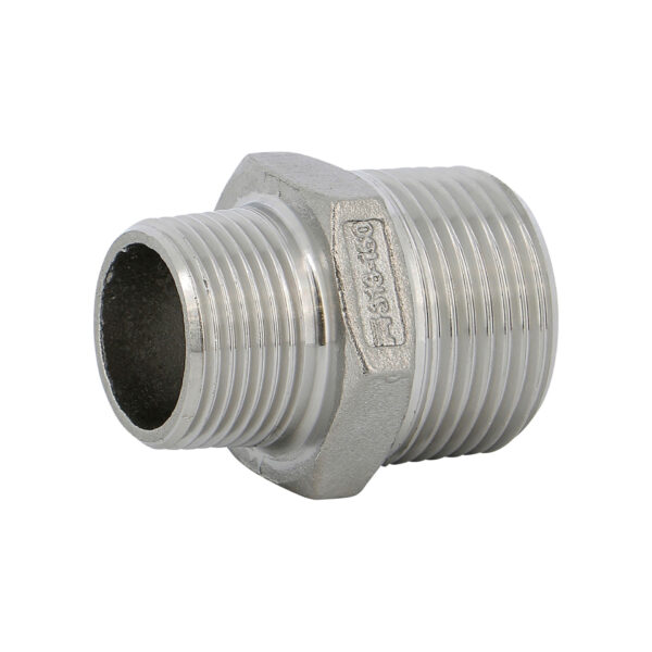 NIPPEL RVS I245 1/2X1/4