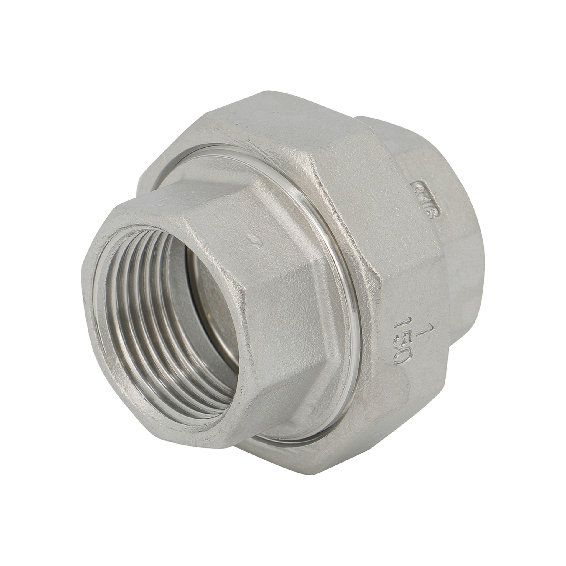 RACCORD TROIS PIÈCES RVS I340 3/8VRVR