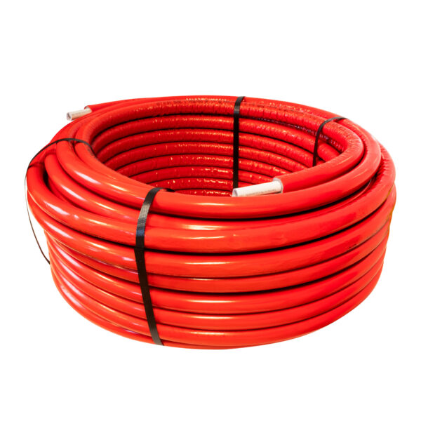 MEERLAGENBUIS PERT-AL-PERT MET ISOLATIE 6MM PU – 20X2 – 50M - ROOD