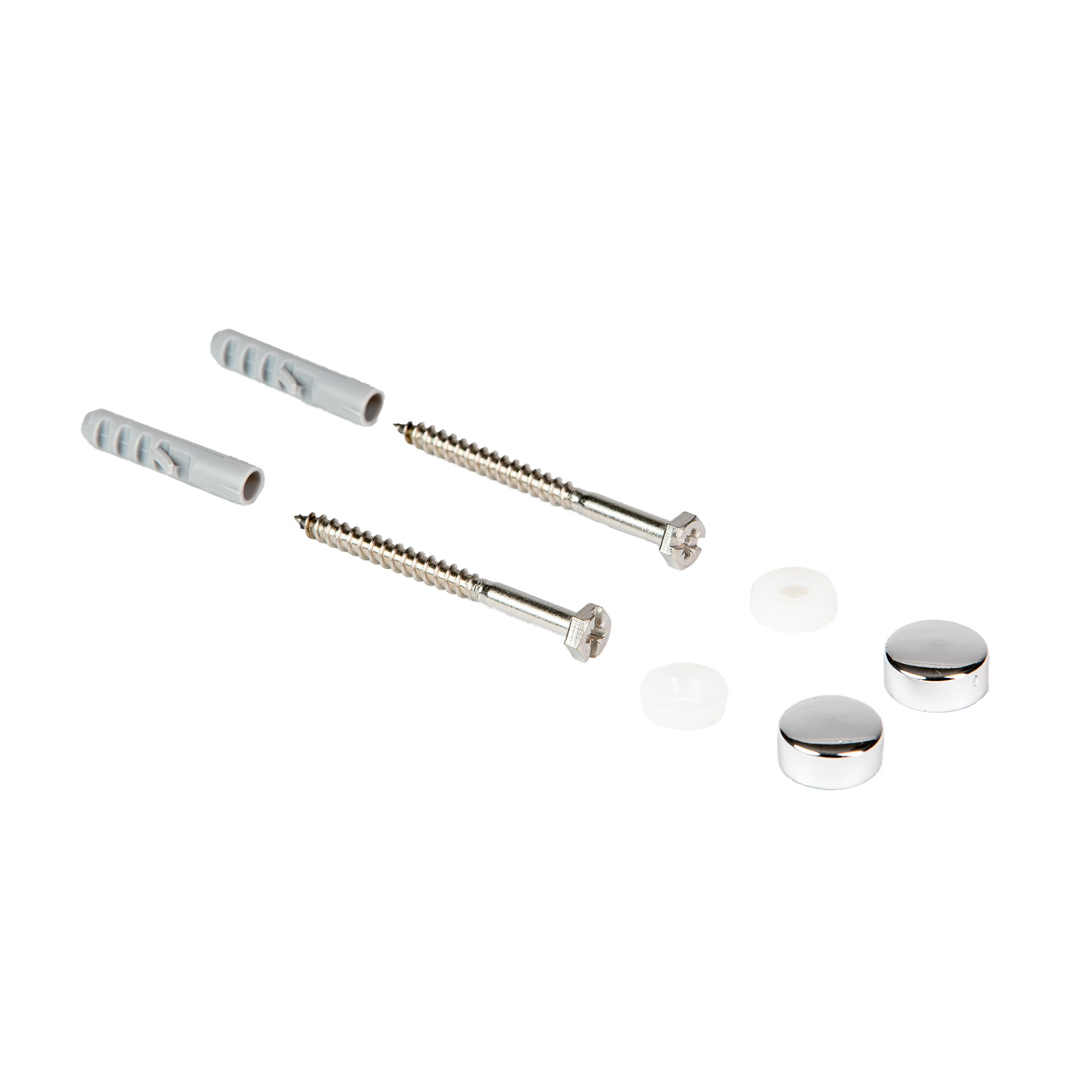 0191a48f58.jpg BEVESTIGING VOOR WC 419C CHROOM M6X70MM - Afbeelding 1