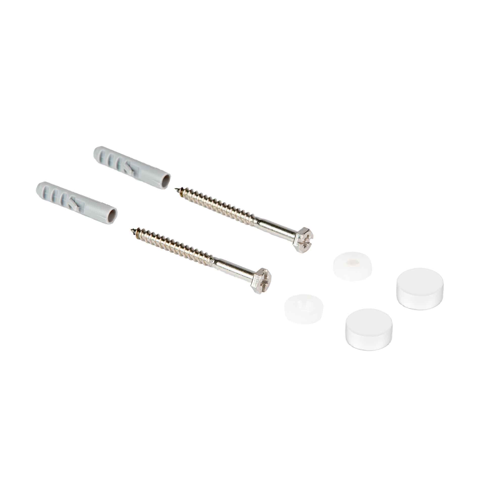 FIXATION POUR WC 419B BLANCHE M6X70MM