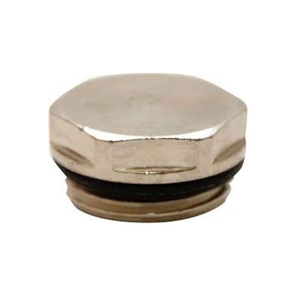 CHROOM RADIATORPLUG 437C 1/2