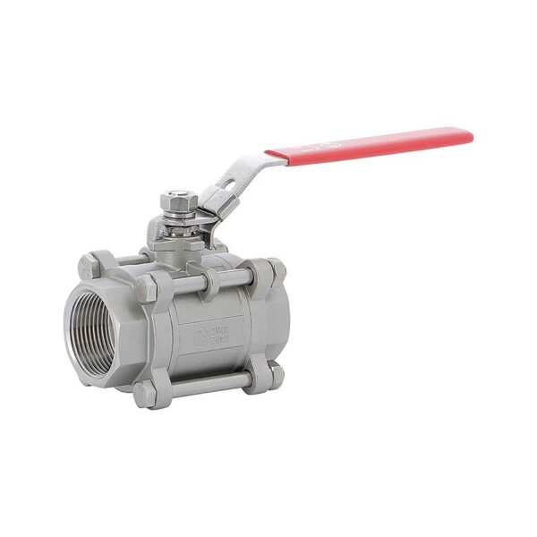 VANNE À SPHÈRE EN ACIER INOXYDABLE 1"