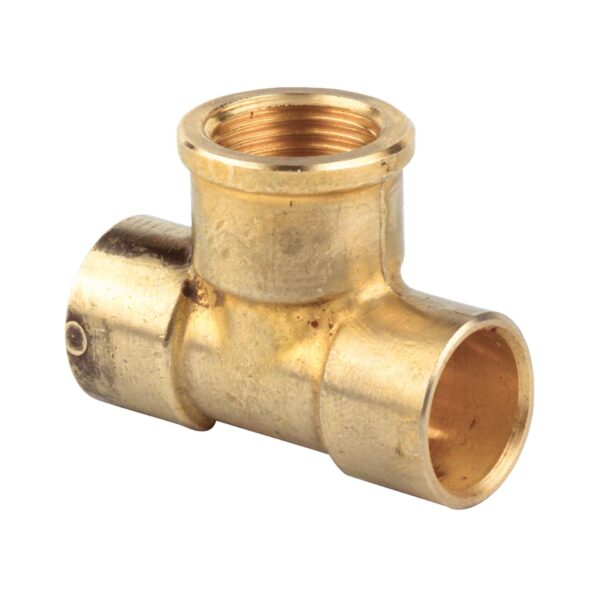 T-stuk MESSING 8130 12X1/2X12