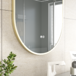 ERFU MIRROR LED ANTI FOG W50XH100CM GOLD - Image 3