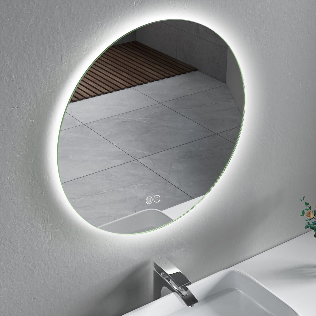 ERFU SPIEGEL LED ANTI-FOGΦ 100CM - Afbeelding 4