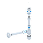 ALONI CUP SIPHON WITH CREPINE Ø32CM WHITE - Image 3