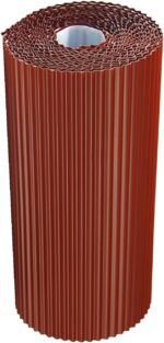 Self-Adhesive Lead Substitute Brick Red RAL 8004 | 30 cm x 5 m Flashing Tape | Premium Aluminium & Butyl | 3D Structure for Chimney Roofs - Image 2