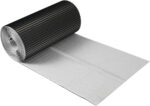 SELF-ADHESIVE LEAD SUBSTITUTE BLACK 30 CM X 5 M | SELF-ADHESIVE FLASHING TAPE | PREMIUM ALUMINIUM & BUTYL | 3D STRUCTURE FOR CHIMNEY ROOFS - Image 2