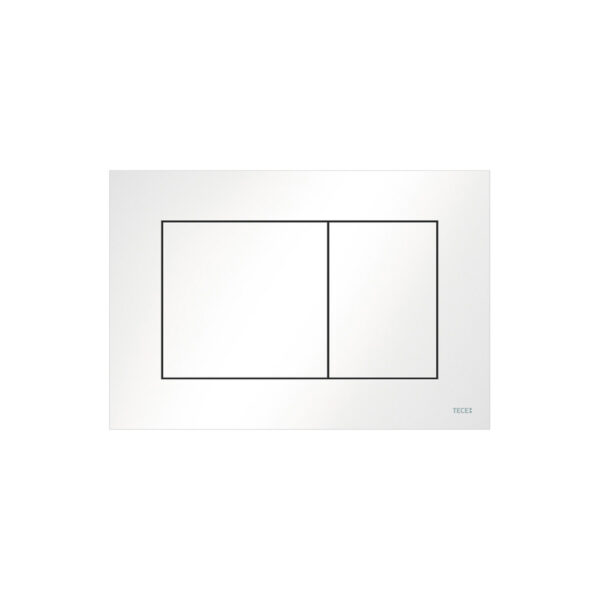 TECENOW WC FLUSH PLATE - DUAL FLUSH - ANTIBACTERIAL - WHITE