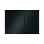 TECENOW WC FLUSH PLATE - DUAL FLUSH - GLOSSY BLACK