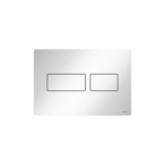 TECESOLID WC-BEDIENINGSPLAAT VOOR DUOSPOELTECHNIEK, GLANZEND WIT