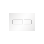 TECESOLID WC-BEDIENINGSPLAAT VOOR DUOSPOELTECHNIEK, MAT WIT