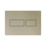 TECESOLID WC bedieningsplaat - DUAL FLUSH - BRUSHED NICKEL