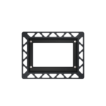 TECE WC-INBOUWRAAM VOOR VLAKKE INBOUW, ZWART