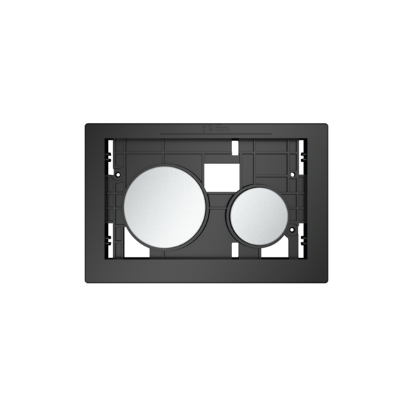 TECELOOP BEDIENINGSELEMENT VOOR WC-BEDIENINGSPLAAT, TOETSEN MAT CHROOM