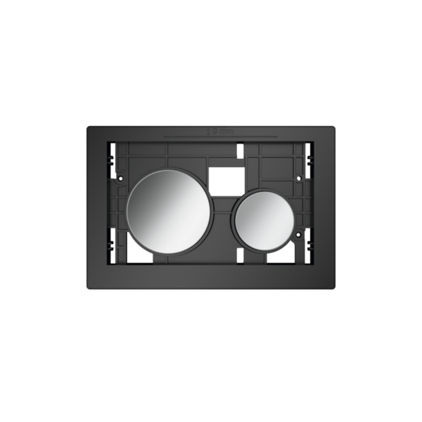 TECELOOP BEDIENINGSELEMENT VOOR WC-BEDIENINGSPLAAT, TOETSEN GLANZEND CHROOM