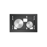 TECELOOP BEDIENINGSELEMENT VOOR WC-BEDIENINGSPLAAT, TOETSEN GEBORSTELD RVS (MET ANTI-VINGERPRINT)