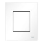 TECENOW BEDIENINGSPLAAT INCL. CARTOUCHE VOOR TECE URINOIR - GLANZEND WIT