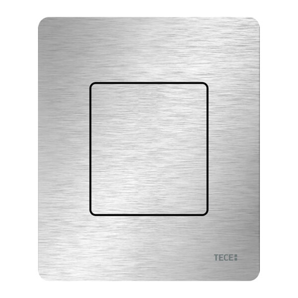 TECESOLID URINOIRBEDIENINGSPLAAT INCL. CARTOUCHE - GEBORSTELD RVS