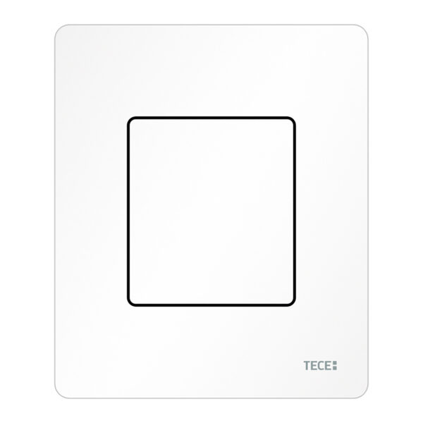 TECESOLID URINOIRBEDIENINGSPLAAT INCL. CARTOUCHE - MAT WIT