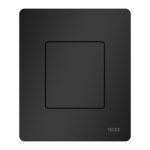 TECESOLID URINOIRBEDIENINGSPLAAT INCL. CARTOUCHE - MAT ZWART