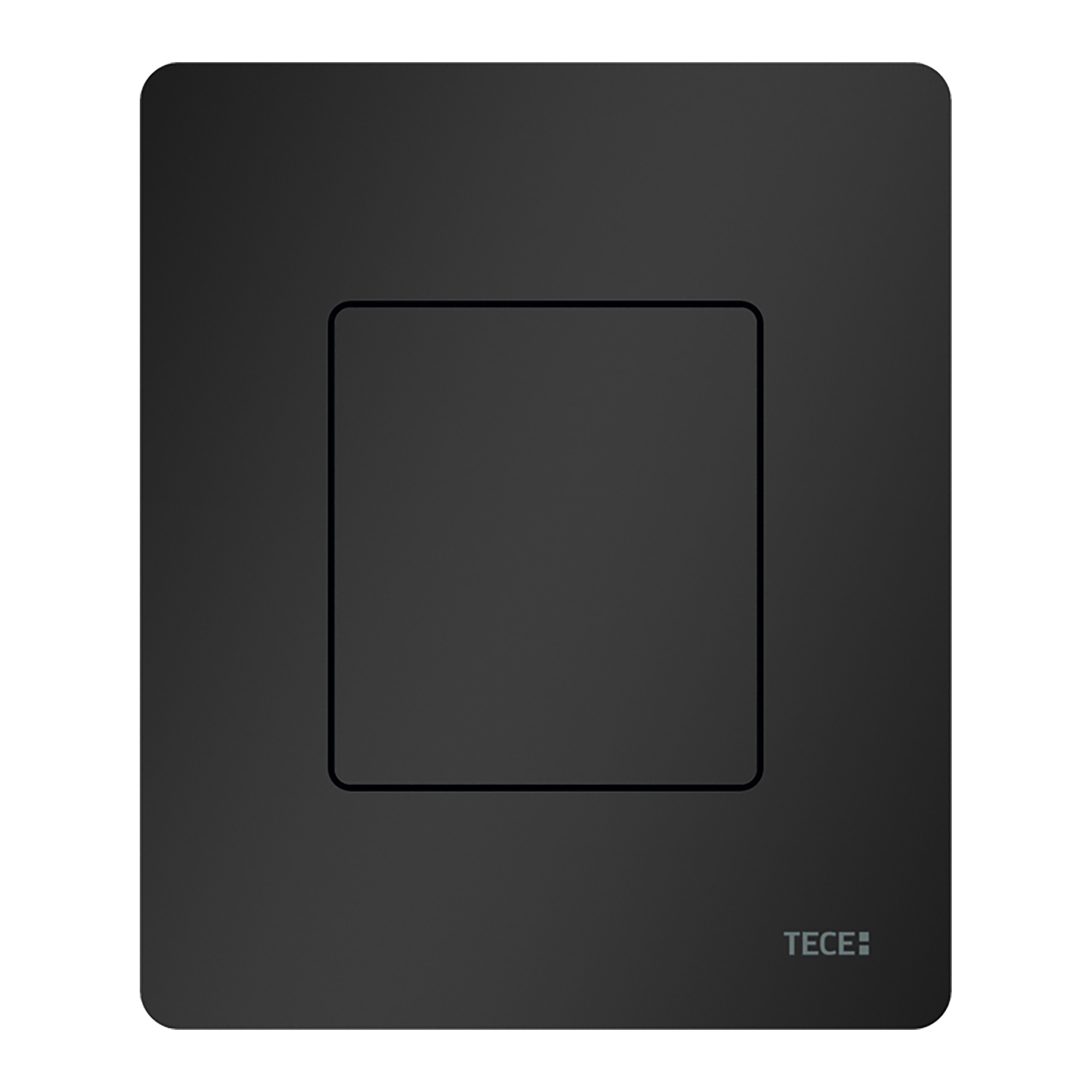 9242435.jpg TECESOLID URINOIRBEDIENINGSPLAAT INCL. CARTOUCHE - MAT ZWART - Image 1