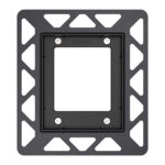 TECE URINOIRINBOUWRAAM VOOR VLAKKE INBOUW - ZWART