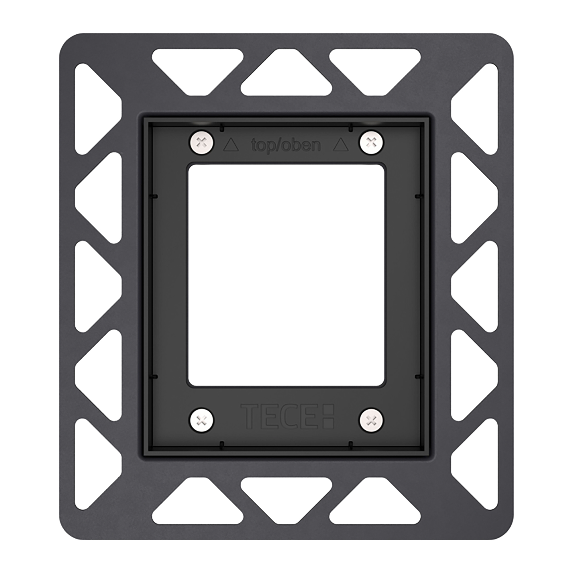 9242647-2.jpg TECE URINOIRINBOUWRAAM VOOR VLAKKE INBOUW - ZWART – Image 1