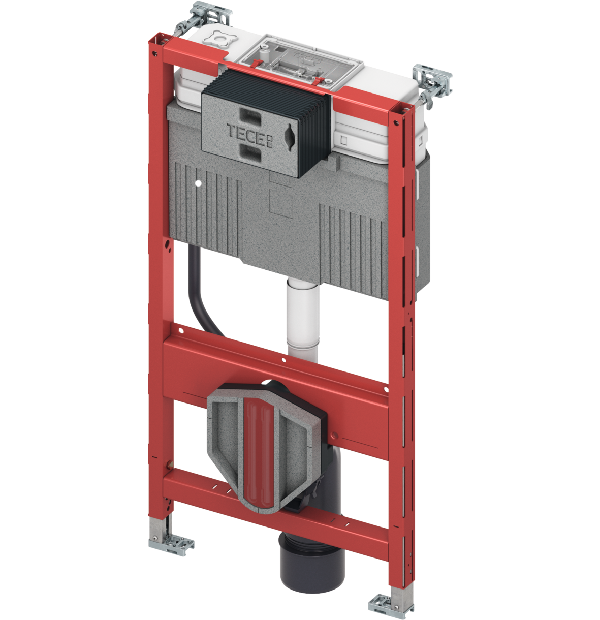 CADRE WC ENCASTRÉ TECEPROFIL AVEC CITERNE UNI, HAUTEUR D'INSTALLATION 980 MM