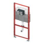TECEPROFIL WC-INBOUWFRAME MET UNI-SPOELKAST VOOR STAAND TOILET - BOUWHOOGTE 1120 MM