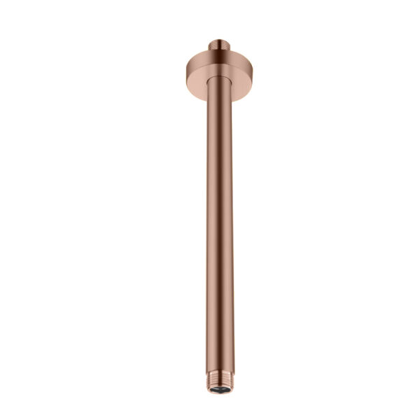 RAINSHOWER SHOWER ARM CEILING - UNIVERSAL - 30 CM - BRUSHED COPPER