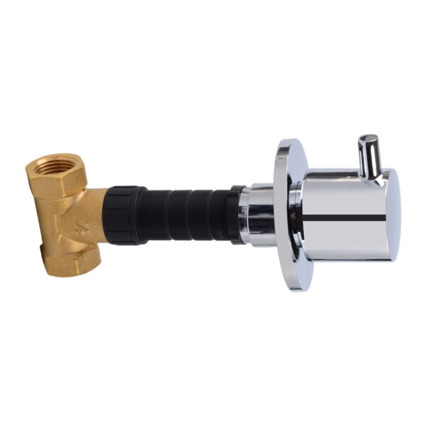 ALONI STOP VALVE – CONCEALED – 1/2" X 1/2" – CHROOM