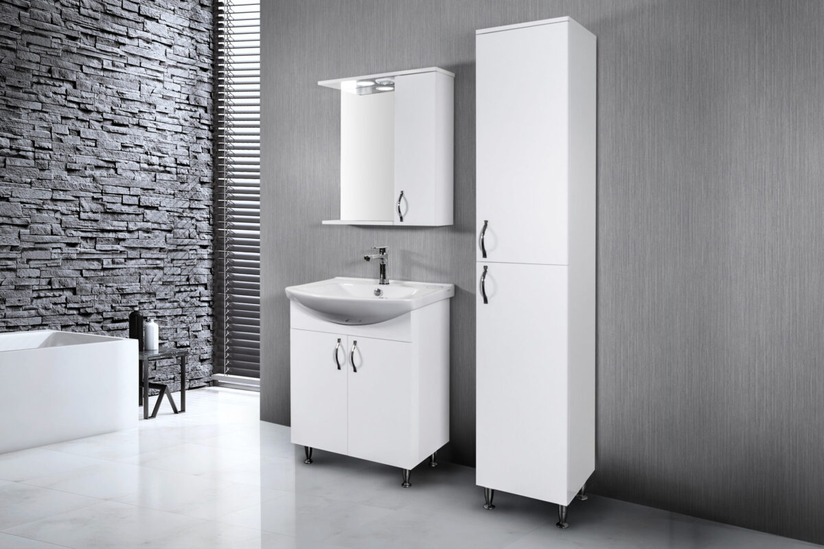 Aloni Aleco Armoire Bas (65cm) - Blanc – Image 5