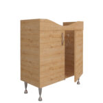 Armoire Bas Aleco (80cm) - Saphir – Image 2