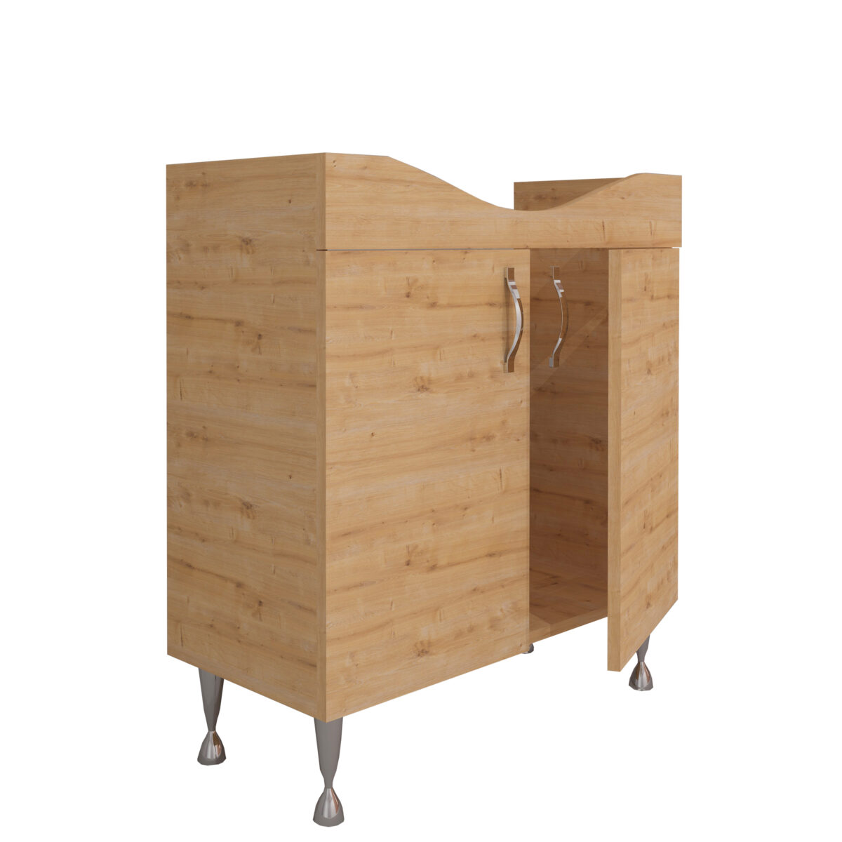 ARMOIRE BAS ALECO (80CM) - SAPHIR – Image 2