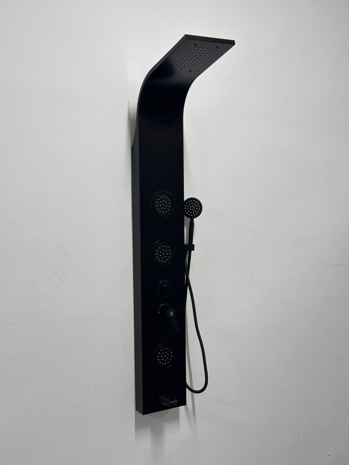 Douche Panel Matt Black - Image 2