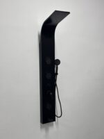 Douche Panel Matt Black - Image 2