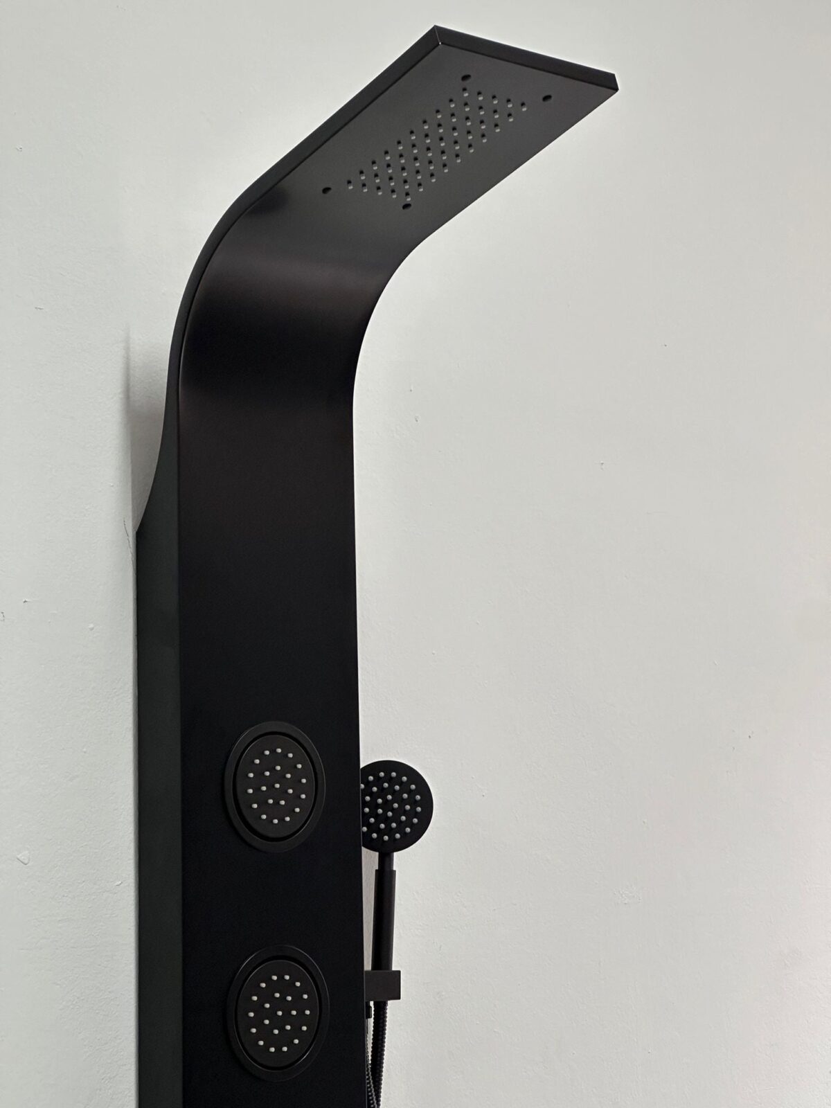 Douche Panel Matt Black - Image 5