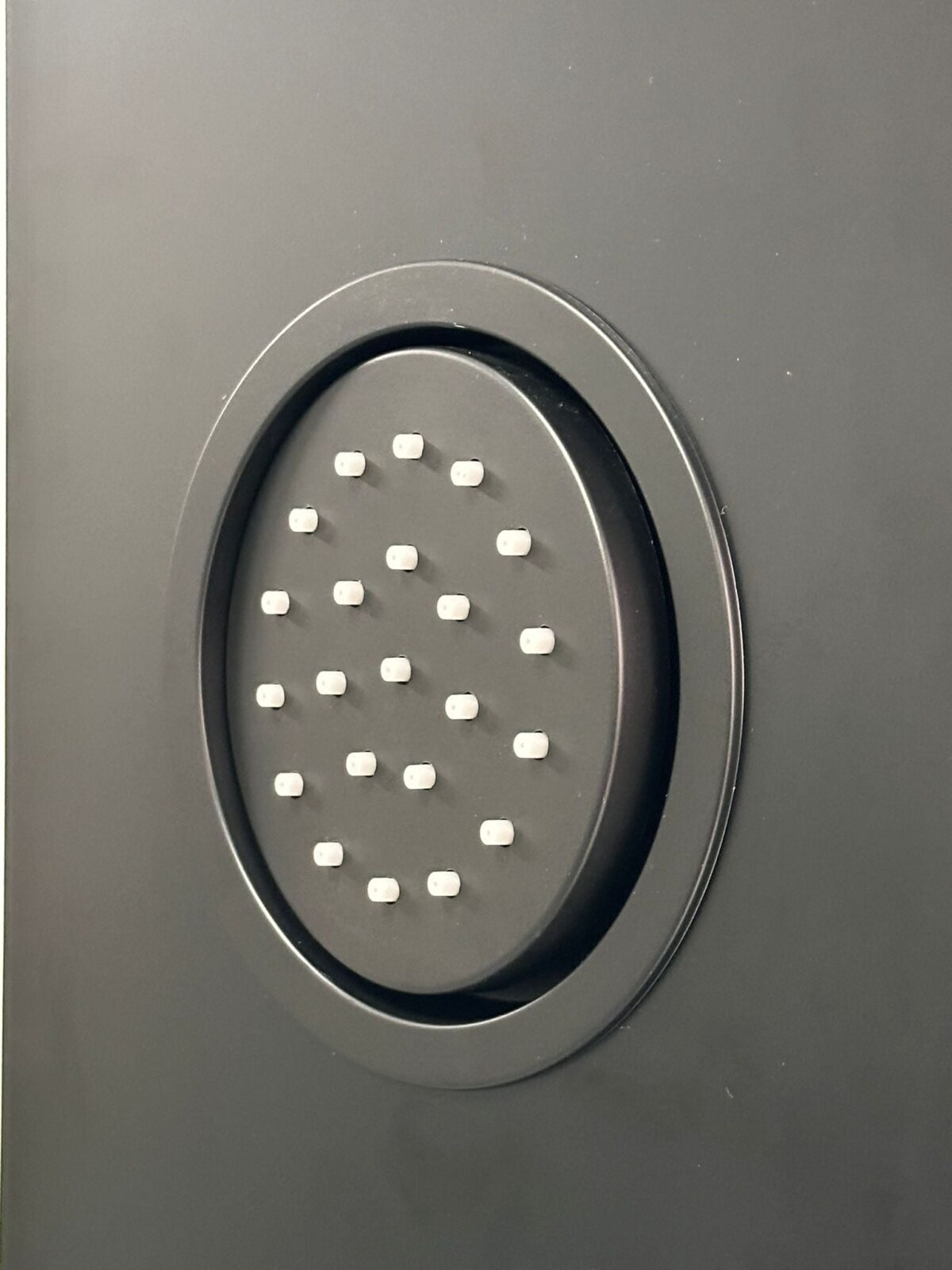 Douche Panel Matt Black - Image 8